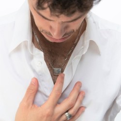 925 Sterling Silver Priestly Blessing Necklace For Men