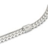 925 Sterling Silver Men's Bracelet with Hineni Pendant