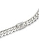 Bracelet pour homme en argent sterling 925 avec pendentif bénédiction sacerdotale
