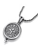 Collier de grenade demi-shekel en argent