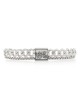 Bracelet pour homme en argent sterling 925 avec pendentif Shema Yisrael