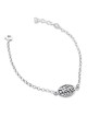 Âme sœur : bracelet Kabbale en argent sterling