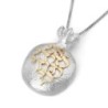 Handcrafted 14K Gold Ani LeDodi Pendant Necklace With Pomegranate Desi