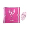 Ateret Acrylic Tallit Set Menorah Motif... | Women Tallit Prayer Shawl