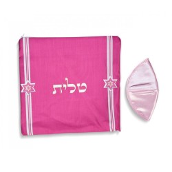 Ateret Acrylic Tallit Set Menorah Motif... | Women Tallit Prayer Shawl