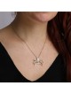 Handcrafted 14K Yellow Gold Lion of Judah Pendant Necklace With Ten Co