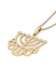 Exclusive 14K Gold Menorah Pendant