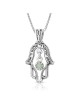 Pendentif Hamsa avec Shema Yisrael