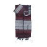 Gabrieli Handwoven Maroon Silk Tallit ... | Gabrieli Hand Woven Tallit