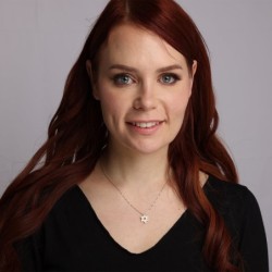 Handcrafted 14K Yellow Gold Double Star of David Pendant Necklace