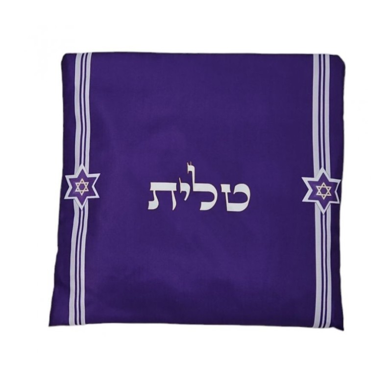 Ateret Acrylic Tallit Set Menorah Motif... | Women Tallit Prayer Shawl