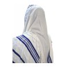 Acrylic Non Slip Tallit Textured Checke... | Traditional Prayer Shawls