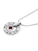 Grand collier de roue en argent - Guérison - Nombres 12:13