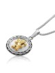 Collier Lion de Juda en or et argent