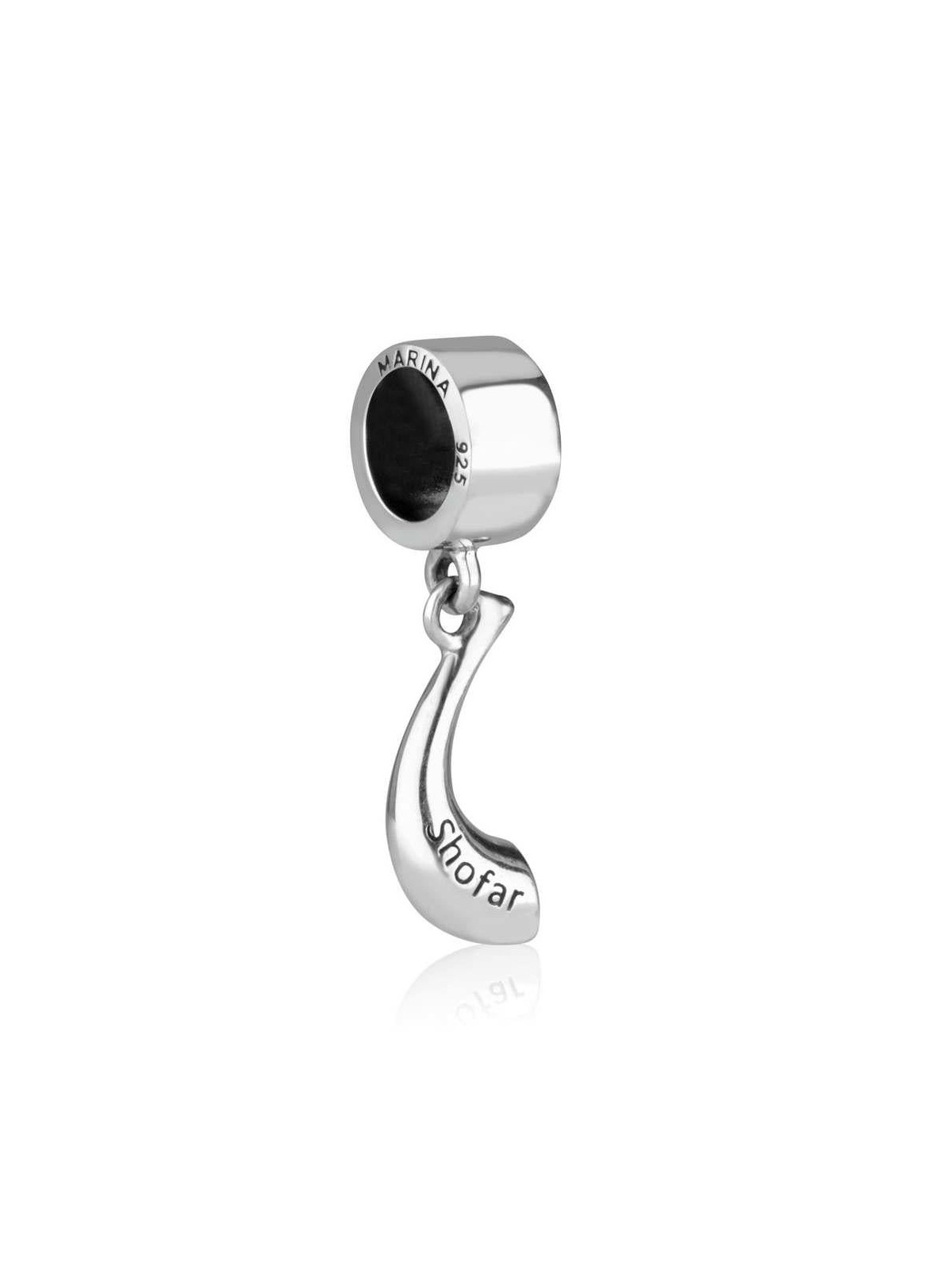 Marina Jewelry Pendentif Shofar et étoile de David