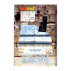 Kotel Paz Silk Tallit | Modern Tallits