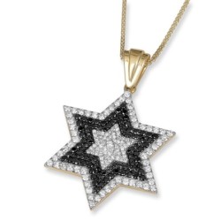 Anbinder Jewelry Deluxe Diamond-Accented 14K Yellow Gold Star of David