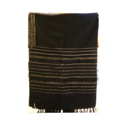 Gabrieli Handwoven Black Wool Tallit S... | Gabrieli Hand Woven Tallit