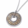 Rafael Jewelry Silver Round Pendant - Grace