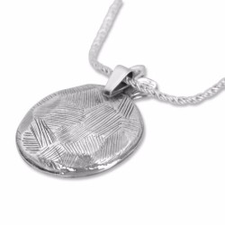 Rafael Jewelry Pomegranate 925 Sterling Silver with Gold and Garnet St