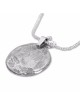Rafael Jewelry Grenade en argent sterling 925 avec or et grenat St