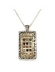 Collier Hoshen en argent sterling et or 9 carats