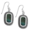 Sterling Silver and Eilat Stone Enchantment Earrings