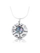 Collier d’Arches Romaines en Verre et Argent