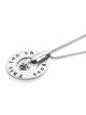 Grand collier de roue en argent - Cela aussi passera