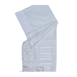 Acrylic Non Slip Tallit Textured Checke... | Traditional Prayer Shawls