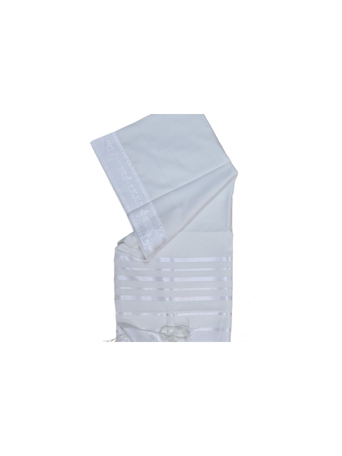 Acrylic Non Slip Tallit Textured Checke... | Traditional Prayer Shawls