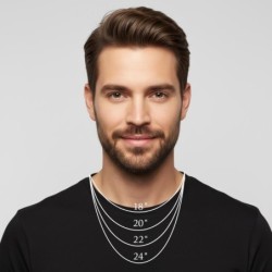 Silver Priestly Blessing Dog Tag Necklace with Cut-Out Star of David