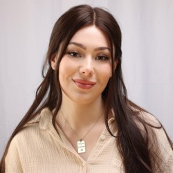 Luxury Thickness Am Yisrael Chai and Star of David Dog Tag Necklace -