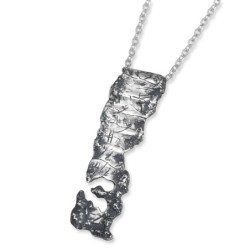 Priestly Benediction Silver Amulet. Adaptation. Ketef Hinom, Jerusalem