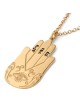 Collier personnalisé avec pendentif Hamsa pour mamans – jusqu'à 5 noms