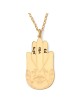 Collier personnalisé avec pendentif Hamsa pour mamans – jusqu'à 5 noms
