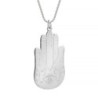 Personalized Hamsa Pendant Name Necklace for Moms - Up To 5 Names