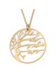 Round Tree of Life Personalized Name Necklace for Moms - Up To 4 Names