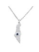 Collier en argent sterling Terre d’Israël
