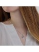 Coffret cadeau Hanoukka - Collier pendentif circulaire arbre de vie