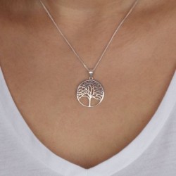 Sterling Silver Tree of Life Pendant