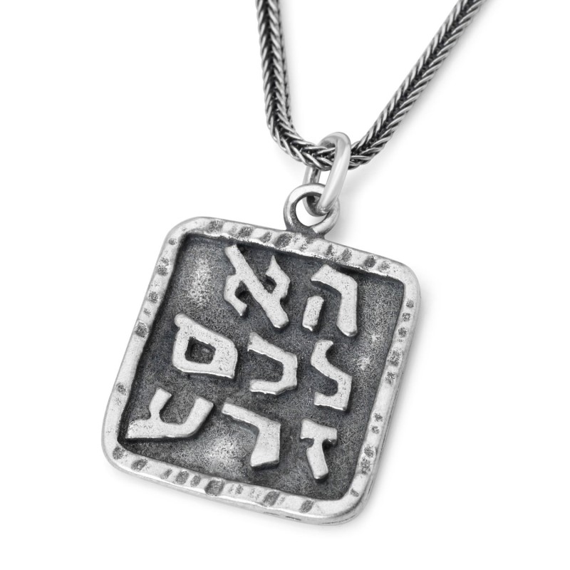 Fruitful & Prosperous: Silver Medallion Necklace for Men