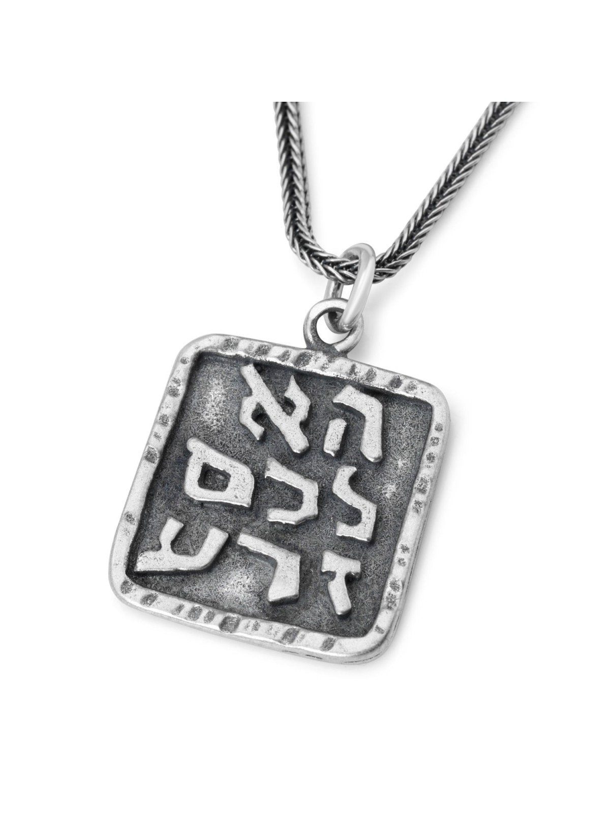 Fruitful & Prosperous: Silver Medallion Necklace for Men