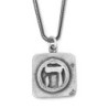 Fruitful & Prosperous: Silver Medallion Necklace for Men