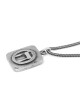 Fruitful & Prosperous: Silver Medallion Necklace for Men
