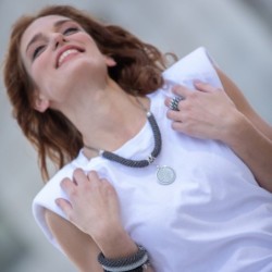 JewelRina Designer Handcrafted Priestly Blessing Necklace - Numbers 6: