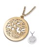 Jerusalem City of Gold Necklace (Hebrew)
