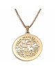 Jerusalem City of Gold Necklace (Hebrew)
