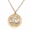Jerusalem City of Gold Necklace (Hebrew)