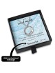 Coffret cadeau Love of My Life avec bande de Mobius « Guard You » en argent sterling